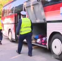 Пътна полиция затяга контрола за камиони и автобуси