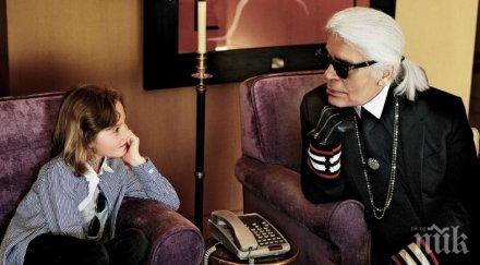 карл лагерфелд носеше цял живот тъмни очила