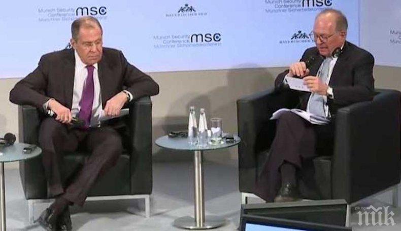 Лавров постави на място американски журналист, предизвиквайки смях (ВИДЕО)