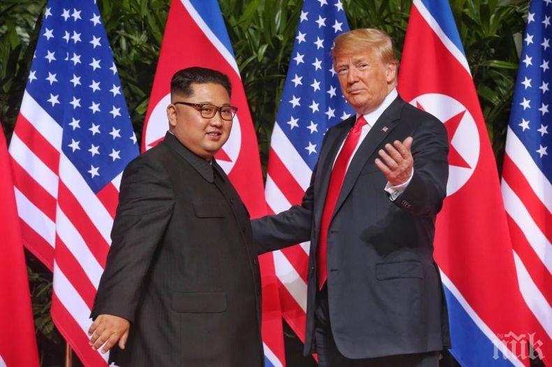  Тръмп похвали Северна Корея преди срещата си с Ким Чен-ун