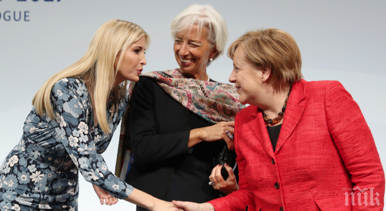 Меркел и Иванка Тръмп на сладки приказки в Мюнхен