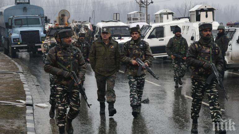 Касапница в Кашмир! Убити са четирима военни и цивилен 