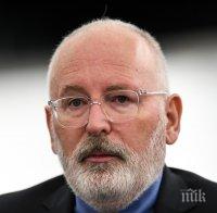 Тимерманс с лоша прогноза: Нашите деца може да водят войни за храна и вода