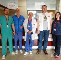 БРАВО: Лекари от Бургас спасиха ръката на мъж след инцидент с циркуляр