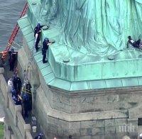 Федерален съдия ще „катери“ Статуята на свободата