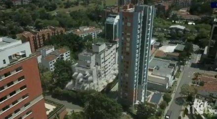 разрушиха сградата меделин живял наркобосът пабло ескобар