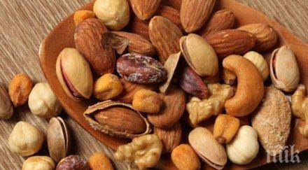 шепа ядки дневно намалява риска инфаркт