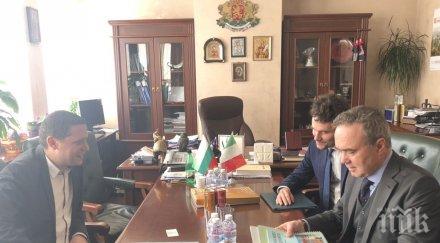 илиан тодоров срещна посланика италия нпр стефано балди