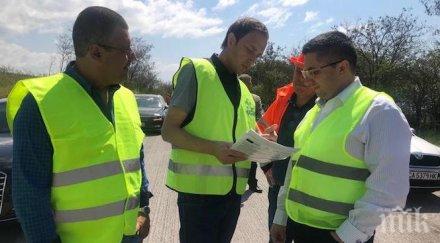 приключва ремонтът пътя петрохан