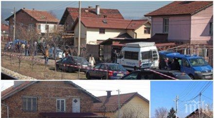 брутално зверство георги заклал братчето докато спи ръгал телата родителите нож