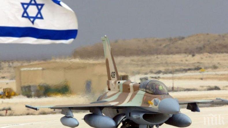 Израелски изтребители удариха Източна Газа
