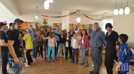 нпо клуб активна сигурност финалистката българия търси талант жаклин тарачи забавляваха деца лишени родителски грижи