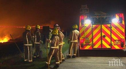 апокалипсис острова пламна невиждан момент пожар видео