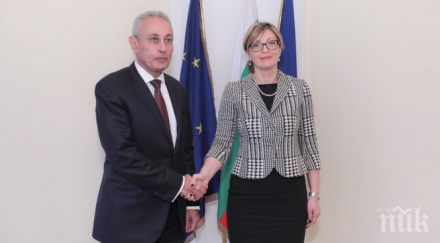 министър захариева прие първи път нас генералния секретар съюза средиземноморието