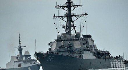 американският миноносец доналд кук акостира одеса