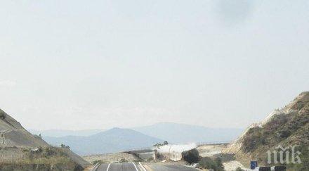 блокират трафика самоков боровец заради подмяна мантинели