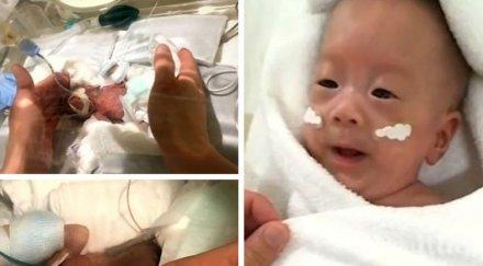 мъник малкото момченце изписано болница токио