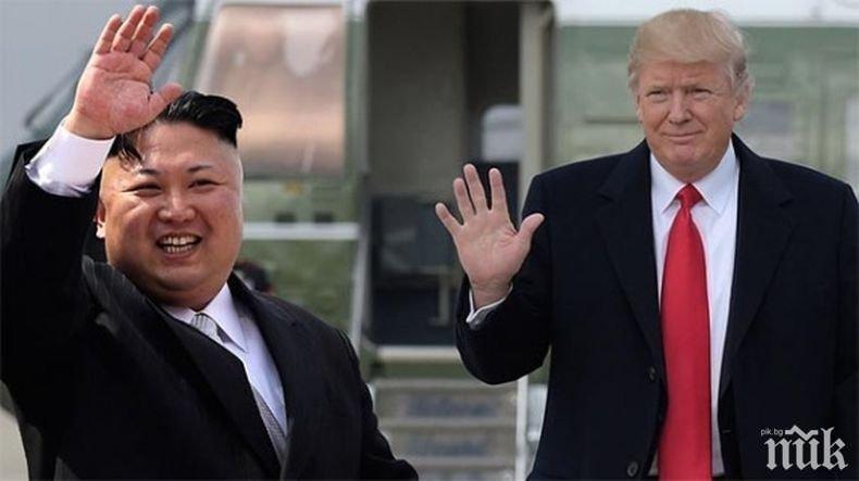 Ким и Тръмп ще вечерят на борда на Еър форс 1