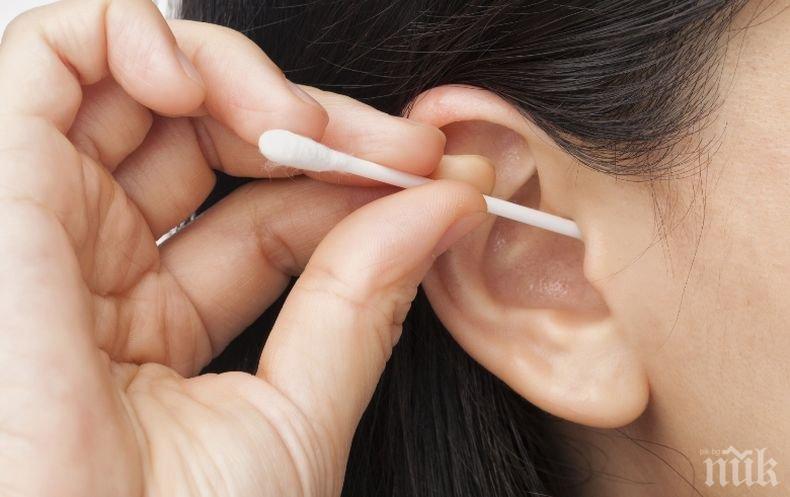Ето защо не трябва да чистим ушната кал