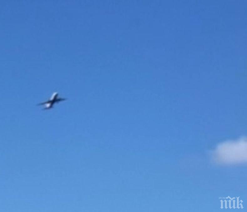 Силен вятър едва не свали самолет с пътници над Гибралтар