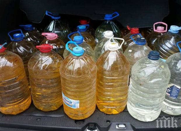 Задържаха 320 литра нелегален алкохол в Априлци