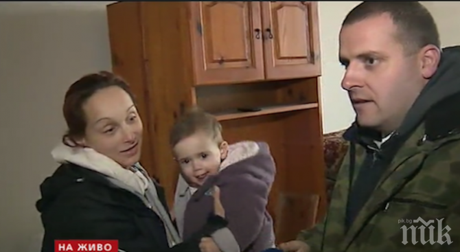 Нов дом за младото семейство с изгорялата къща