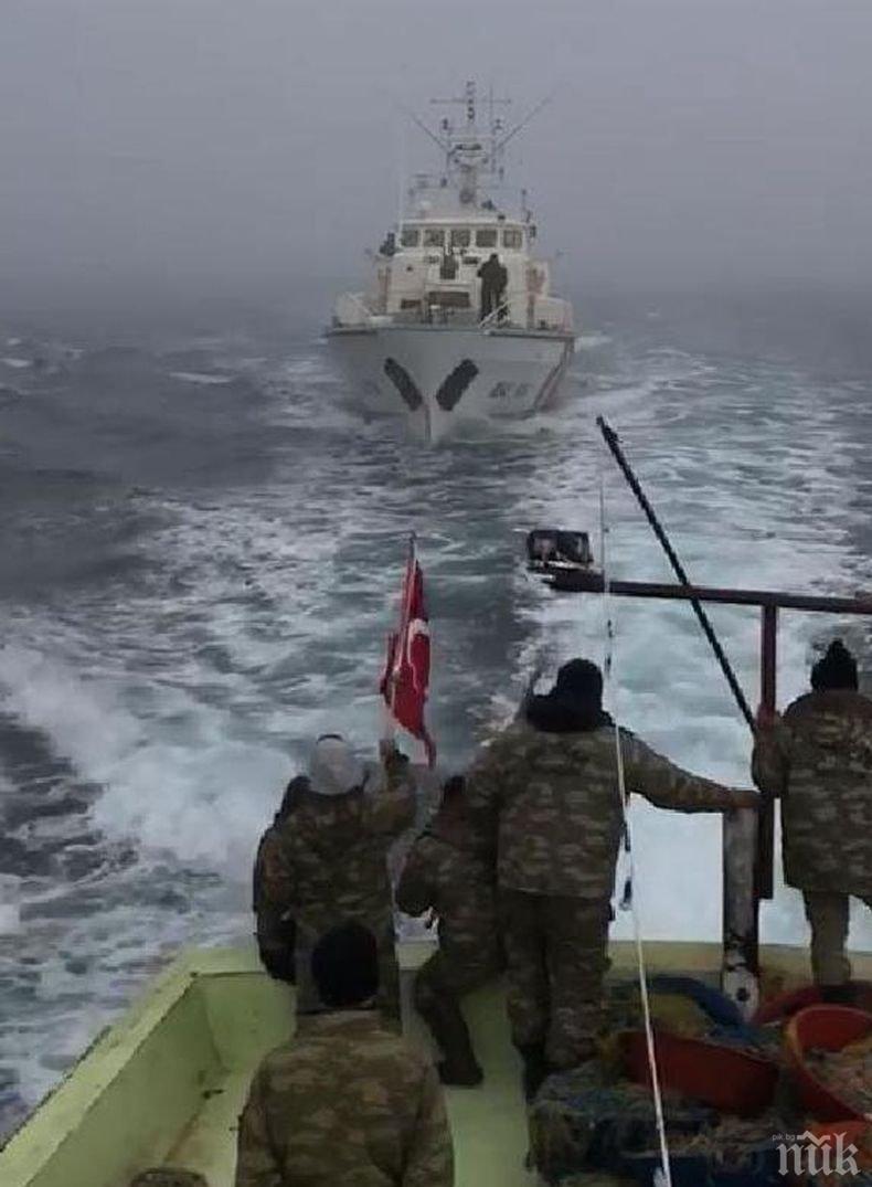 Напрежение: Румънската крайбрежна охрана е открила огън по турски рибари