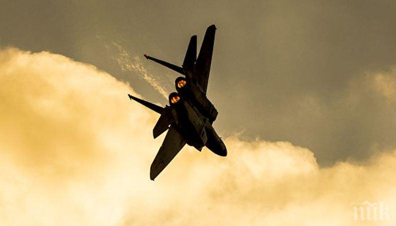 Военновъздушните сили на Израел атакуваха база на терористи в Ивицата Газа