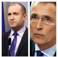 ПЪРВО В ПИК TV: Йенс Столтенберг на среща с Румен Радев - президентът говори на английски пред родните медии (ОБНОВЕНА)
