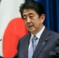 Премиерът на Япония: Настояваме за пълна ликвидация на ракетно-ядрения потенциал на КНДР

 