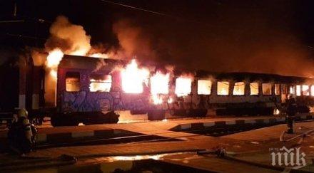 последните минути полиция блокира булевард бургас заради голям пожар