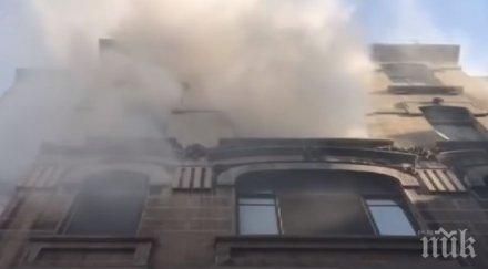 огромен пожар взе жертви истанбул видео