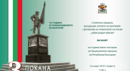 столична община организира тържествено честване март общинските музеи галерии работят безплатно