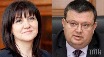 първо пик главният прокурор сотир цацаров изненадващо среща цвета караянчева