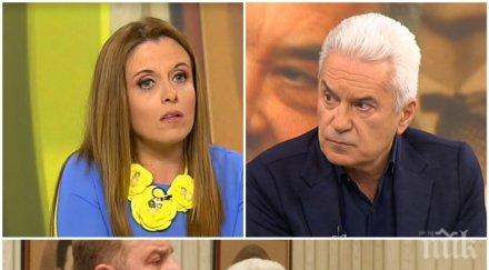 сутрешен скандал ефира нервите водещата нова телевизия издържаха сидеров заби ироничен коментар