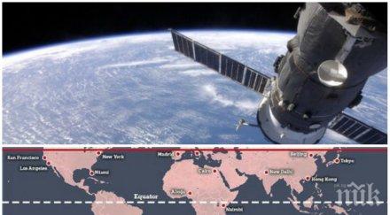 смърт космоса стар съветски сателит ядрен реактор лети земята никой знае падне