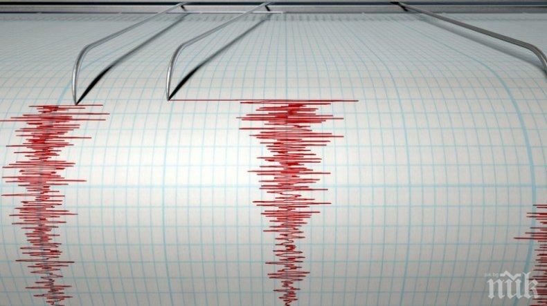 Земетресение размърда Вранча тази нощ
