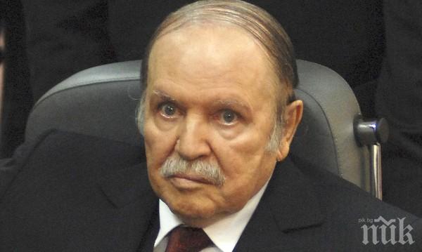 Алжирският президент приет по спешност в швейцарска болница
