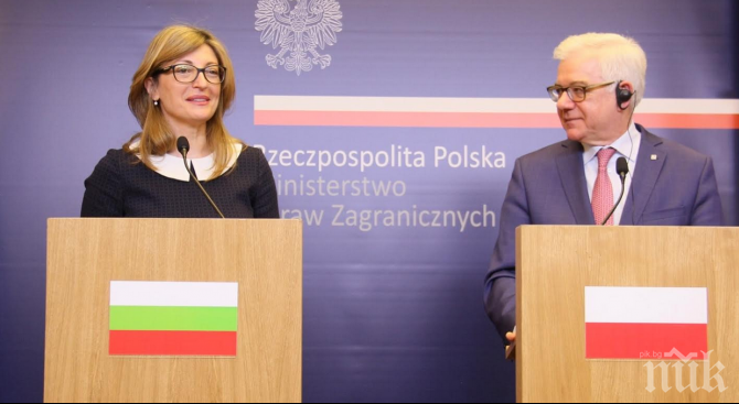 Екатерина Захариева увери Яцек Чапутович в искрено приятелство