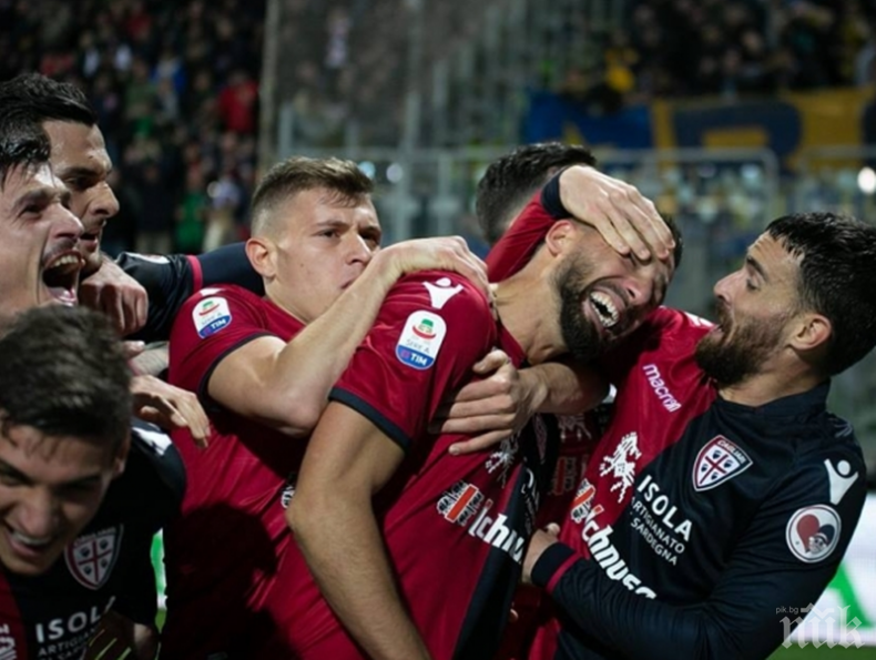 Браво: Космонавта блесна в Калчото