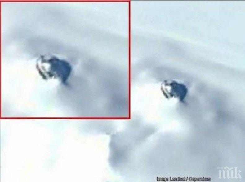 ИСТИНА ЛИ Е: Намериха извънземен кораб в Антарктика (ВИДЕО)