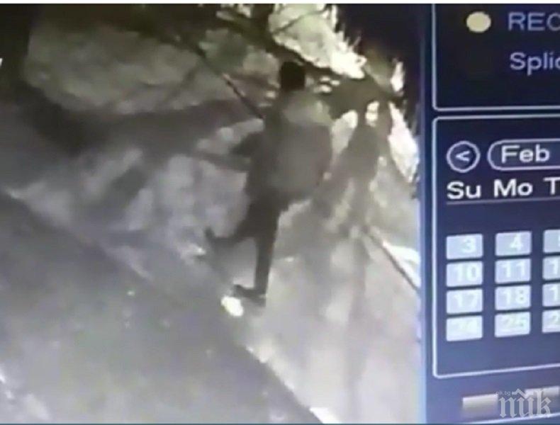ПЪРВИ ПОДРОБНОСТИ: Камера заснела убиеца от Разград (ВИДЕО)