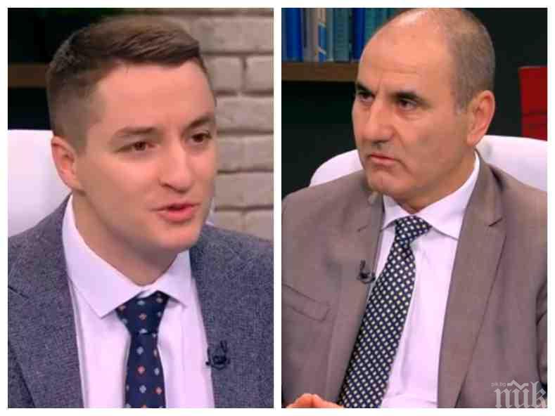 ПОЛИТИЧЕСКИ БИТКИ: Млад червен депутат призна за връзки с Радан Кънев и клъвна Цветан Цветанов 