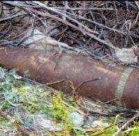 Във Варна се натъкнаха на предмет, наподобяващ военен снаряд