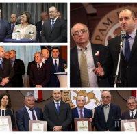 ЛЪСНА ЛИ ЗАВЕРАТА? Румен Радев до Йордан Цонев и Корнелия Нинова, отзад Кънчо Стойчев и Андрей Райчев