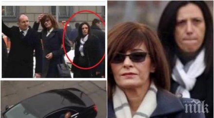 сигнал пик пътните подвизи радева продължават мерцедесът президентшата нарушение блокира кръстовището бодигардката излиза колата спира движението сним