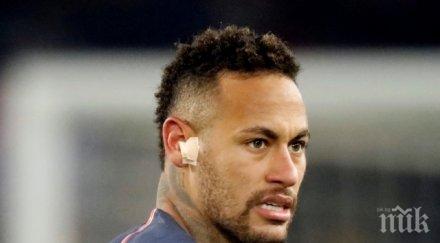 неймар беснее съдиите нач*кайте