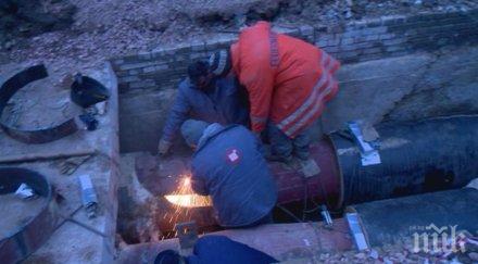 авария топлопровод затваря част центъра софия