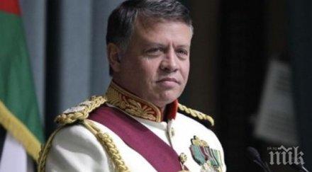 кралят йордания обсъди американски дипломати кризите региона