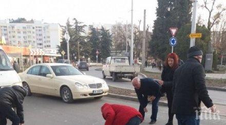 култово аспарухово нарисуваха пешеходни пътеки